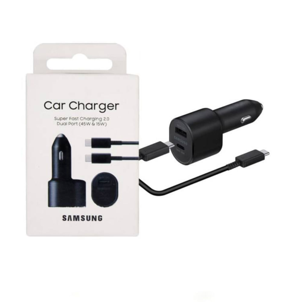 Cargador Carro Samsung 45W Tipo C - Original