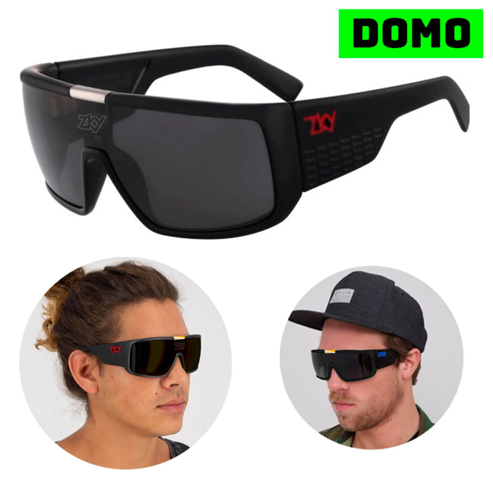 Lentes de Sol Domo Estilo Dragon UV400 con Estuche