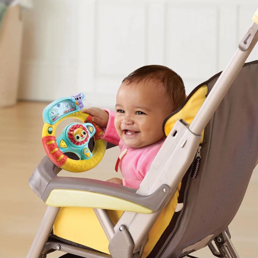 Bebé Volante Paseo Vtech Silla Paseo Bebe Volante Interactivo Bebé