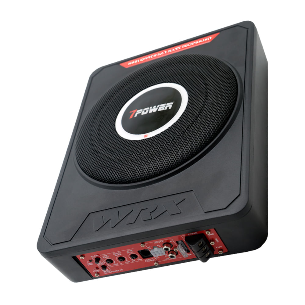 Subwoofer Activo Amplificado 7 Power 10"" Pulgadas 600w