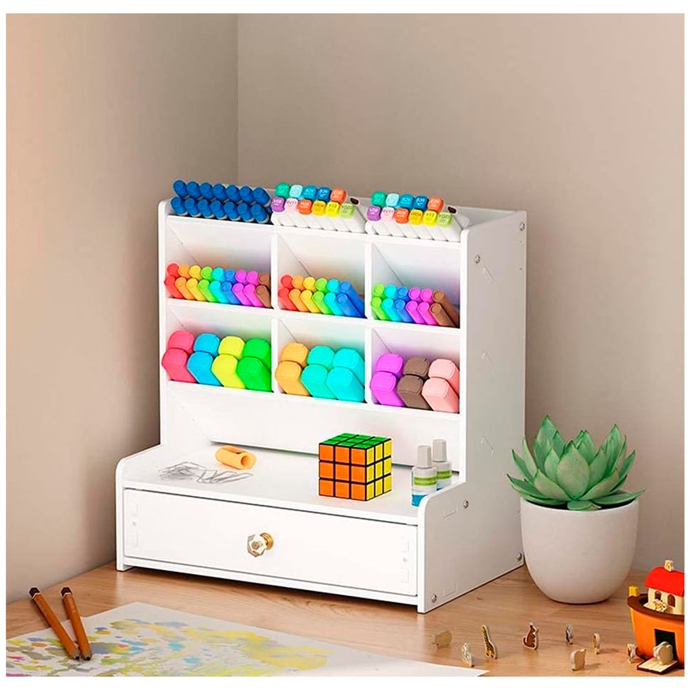 Organizador de Oficina Leonardo Ventitas Home Blanco