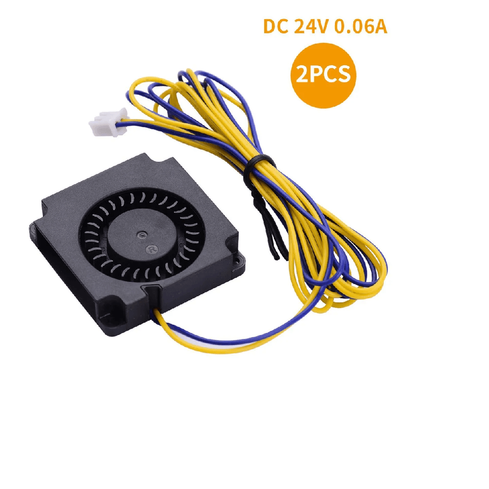 2 piezas ventilador de refrigeración sin escobillas 40 Tomtop OS3980-2 3D 24V 0.07A Ender-3 2 Black