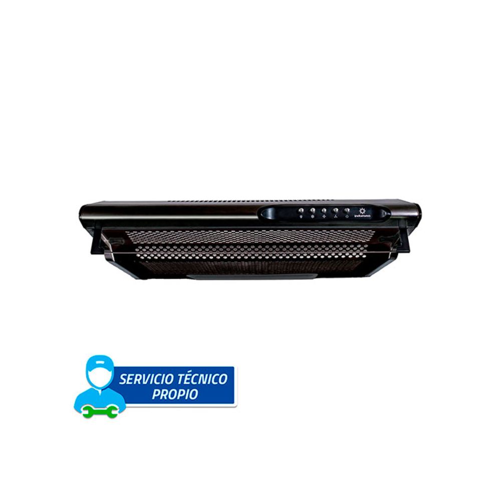 Campana Extractora Indurama Negra CEI-602NE 60cm