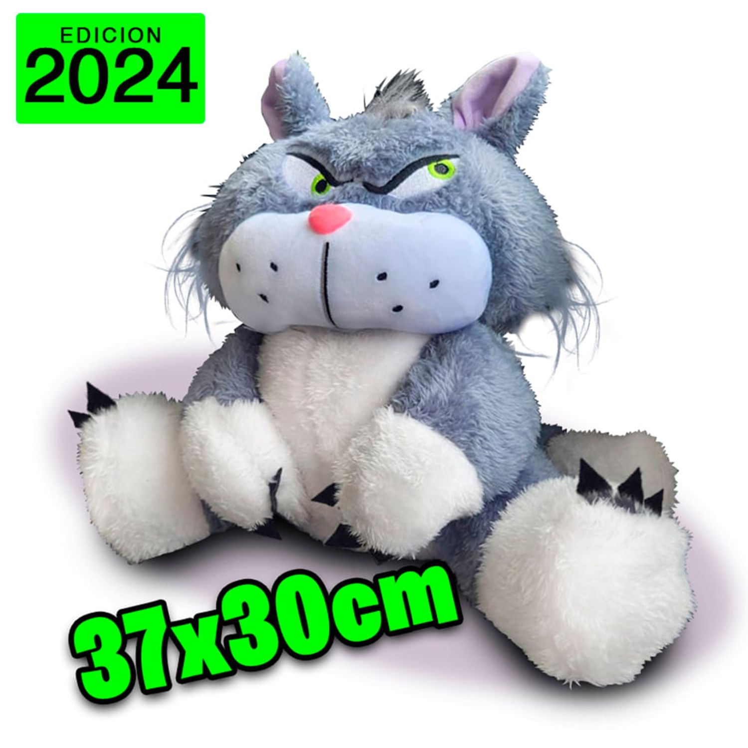 Peluche Gato Lucifer 37x30 Kawaii Perfumado Edición 2024 I Oechsle - Oechsle