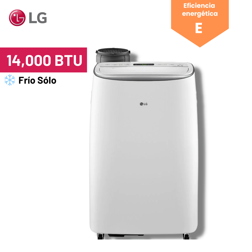 Aire Acondicionado Portátil LG Inverter 14000 BTU Frio Solo