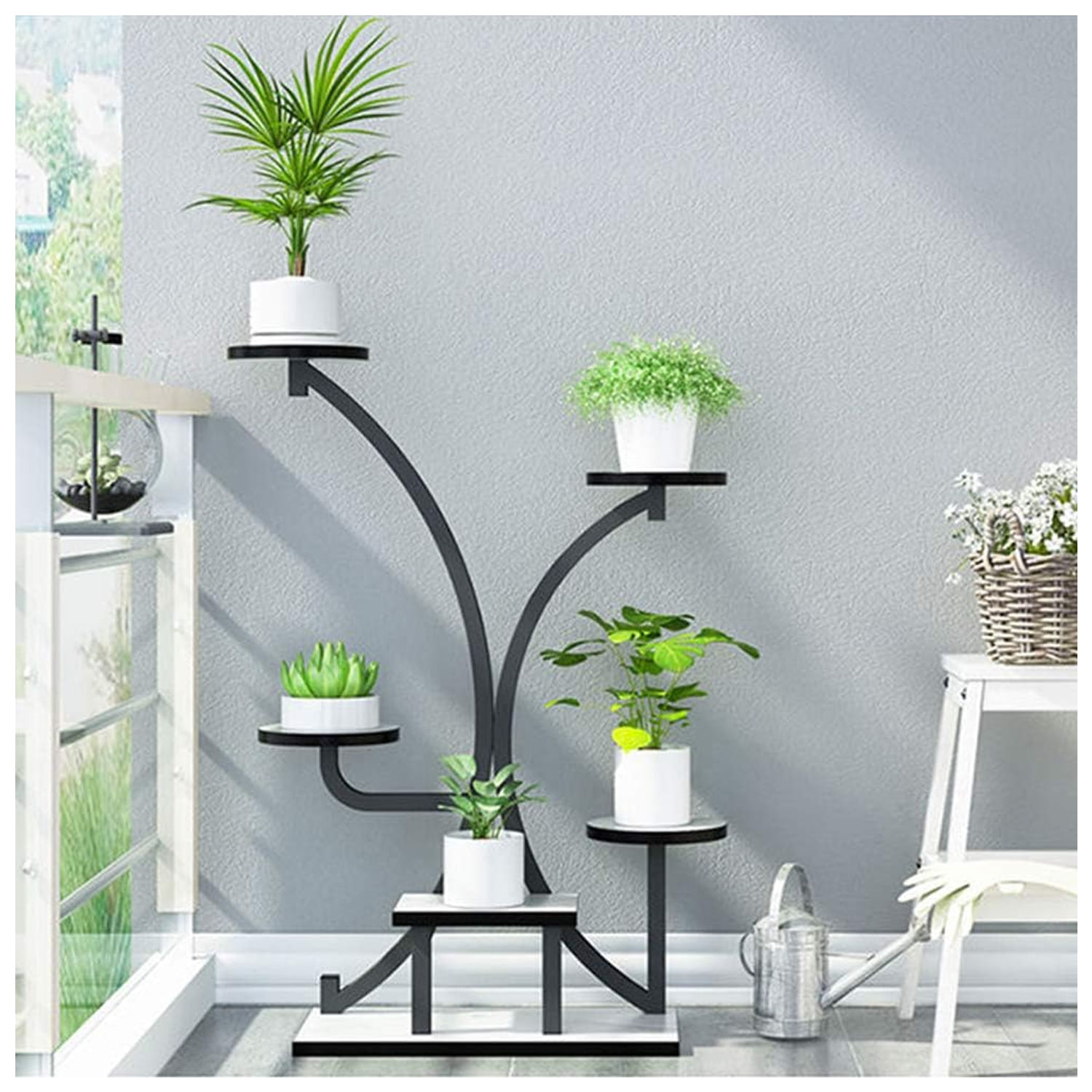 Macetero Luriné Ventitas Home Negro