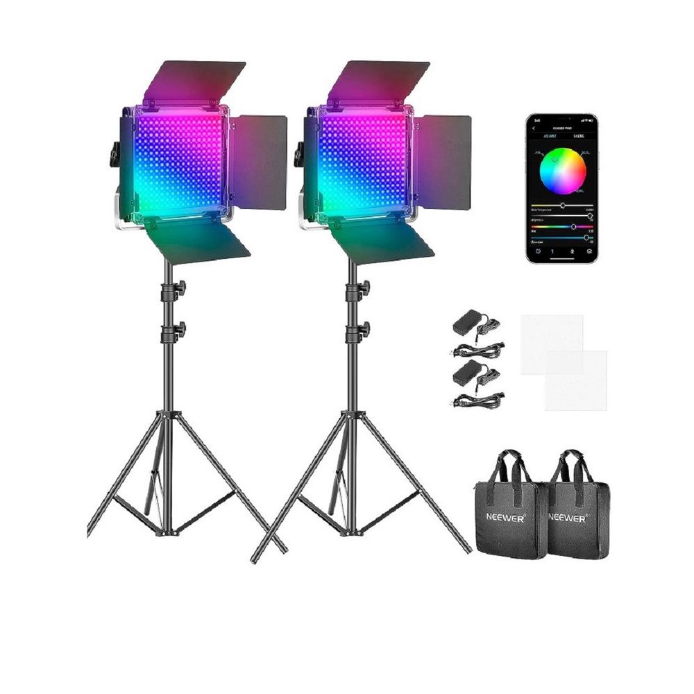 Kit Luz Led Neewer 660 Pro Rgb Led