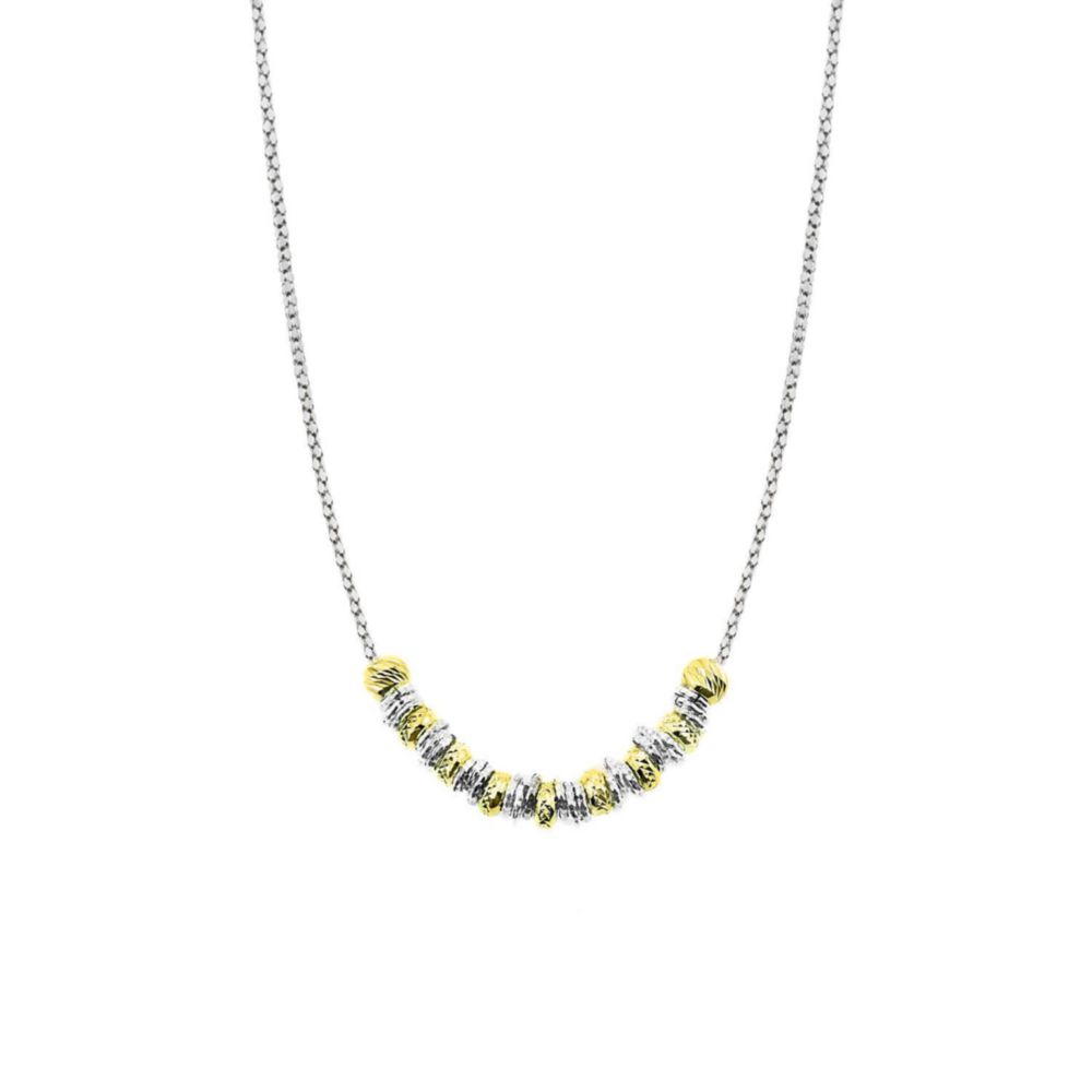 Collar Bolitas Goldensilver Plata 925