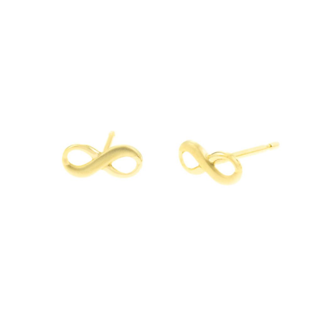 Aretes Infinito Oro 18K
