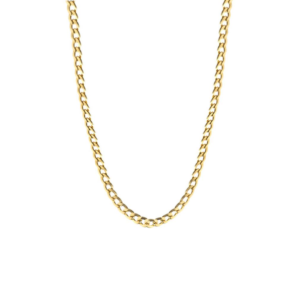 Cadena Grumeta Panzer Oro 18K