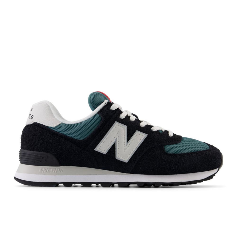 Zapatillas Urbanas New Balance Para Hombre U574Mgh Negro