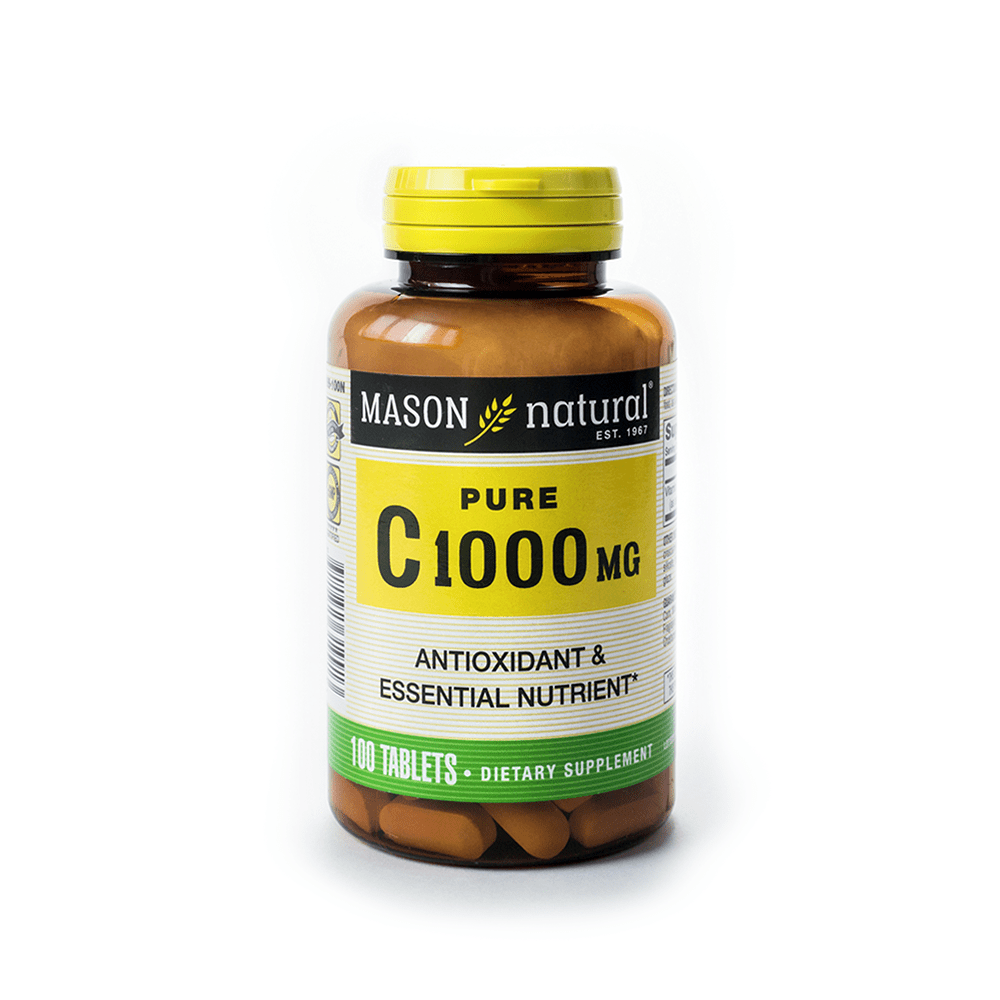 Vitamina C 1000 Mg Mason Natural 100 Tabletas Oechsle