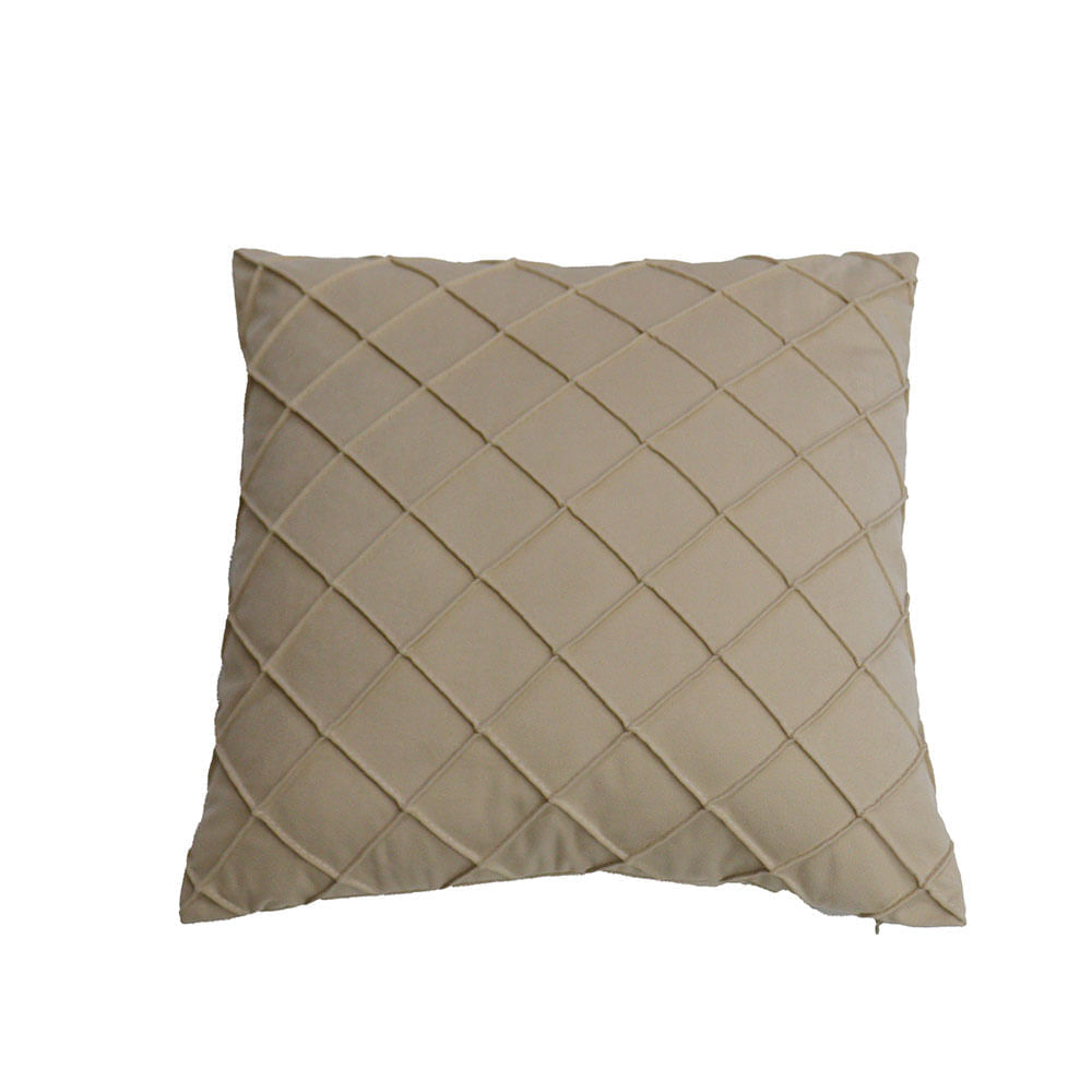 Cojín Velvet Beige 45 x 45 cm