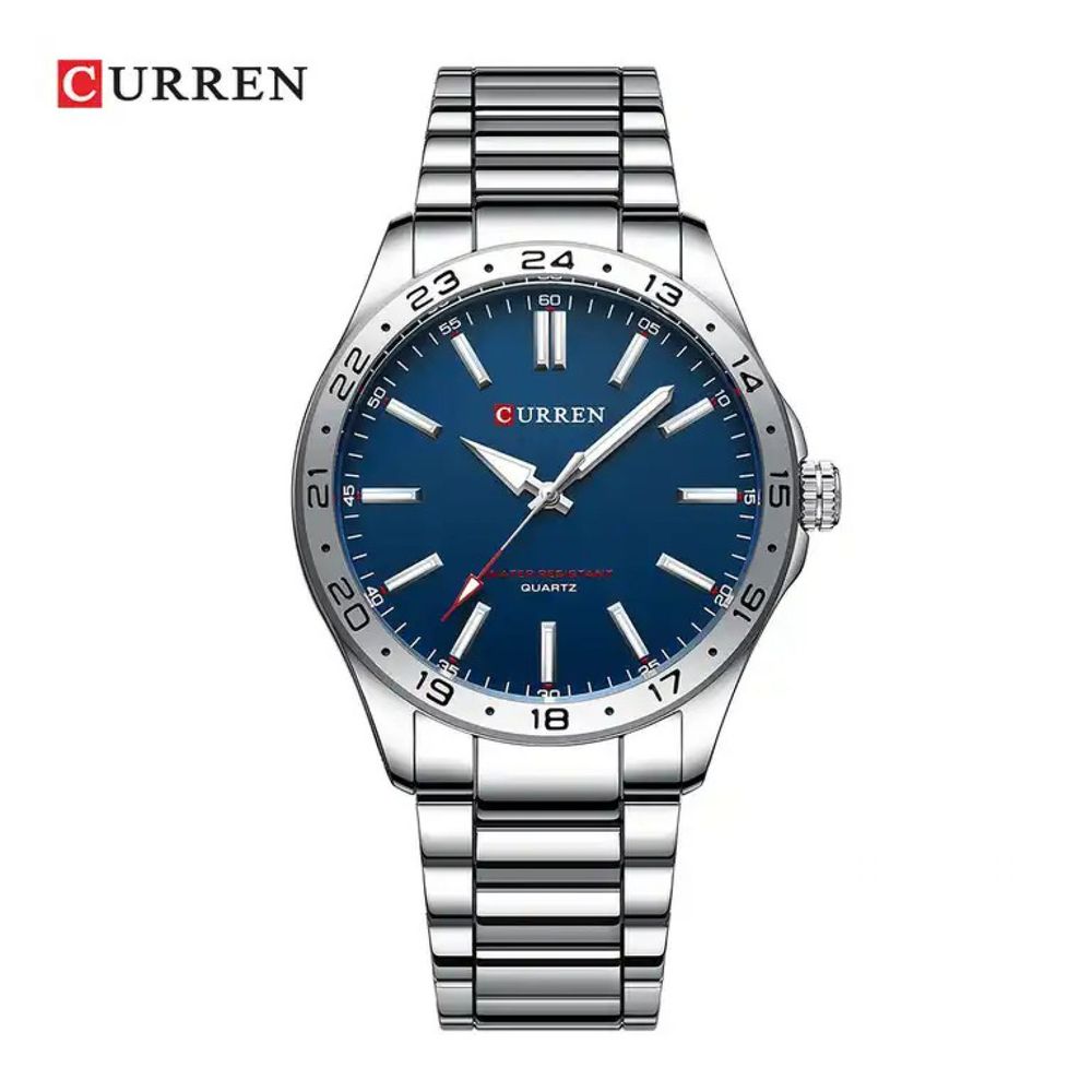 Reloj Curren Kred9303 Plateado Hombre
