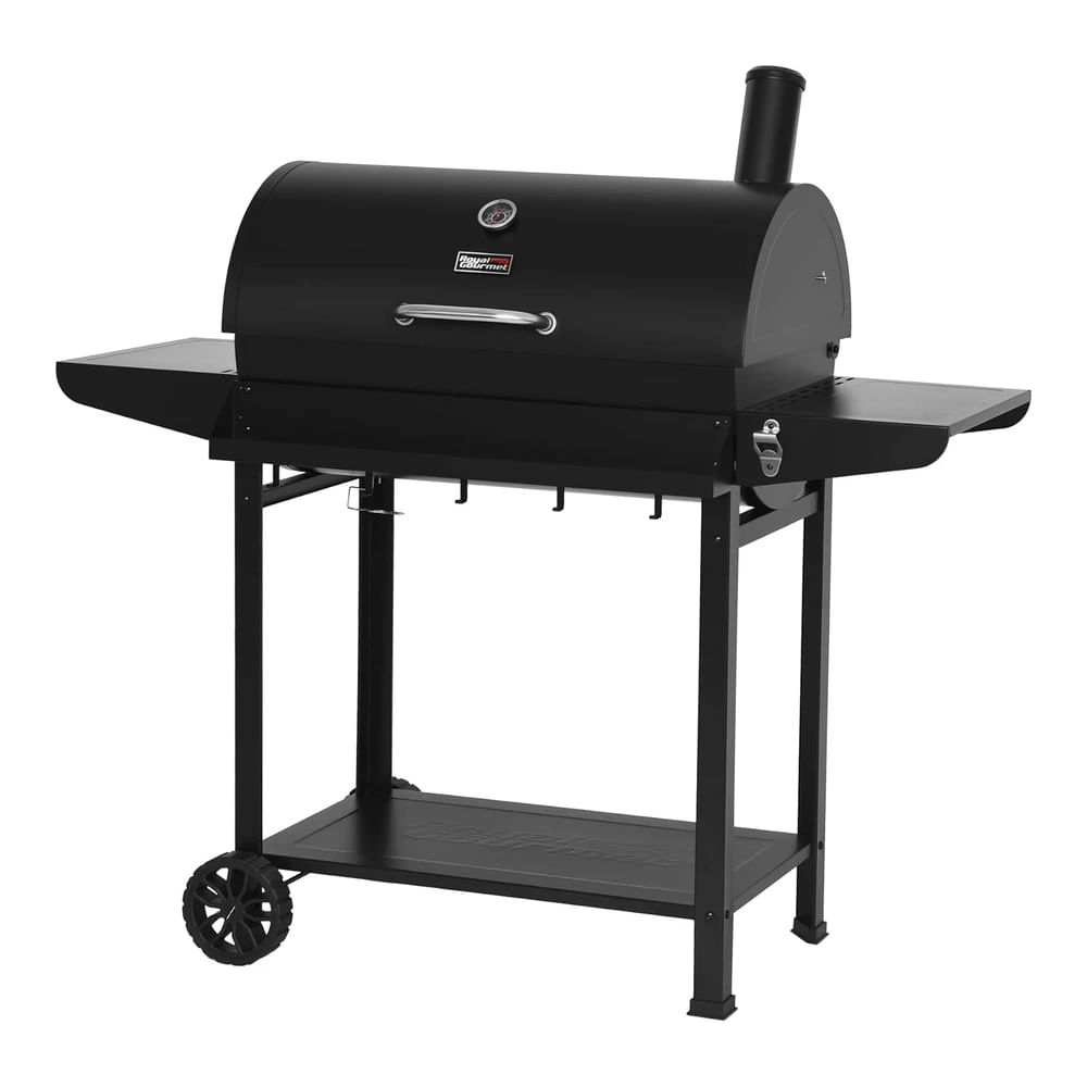 Cocina para Fiesta de Barbacoa Al Aire Libre con Área de Cocción de 627"" Cuadradas Color Negro