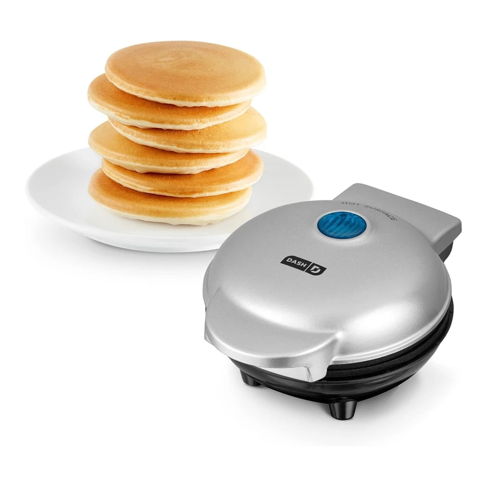 Dash Mini Maker Parrilla Plateado