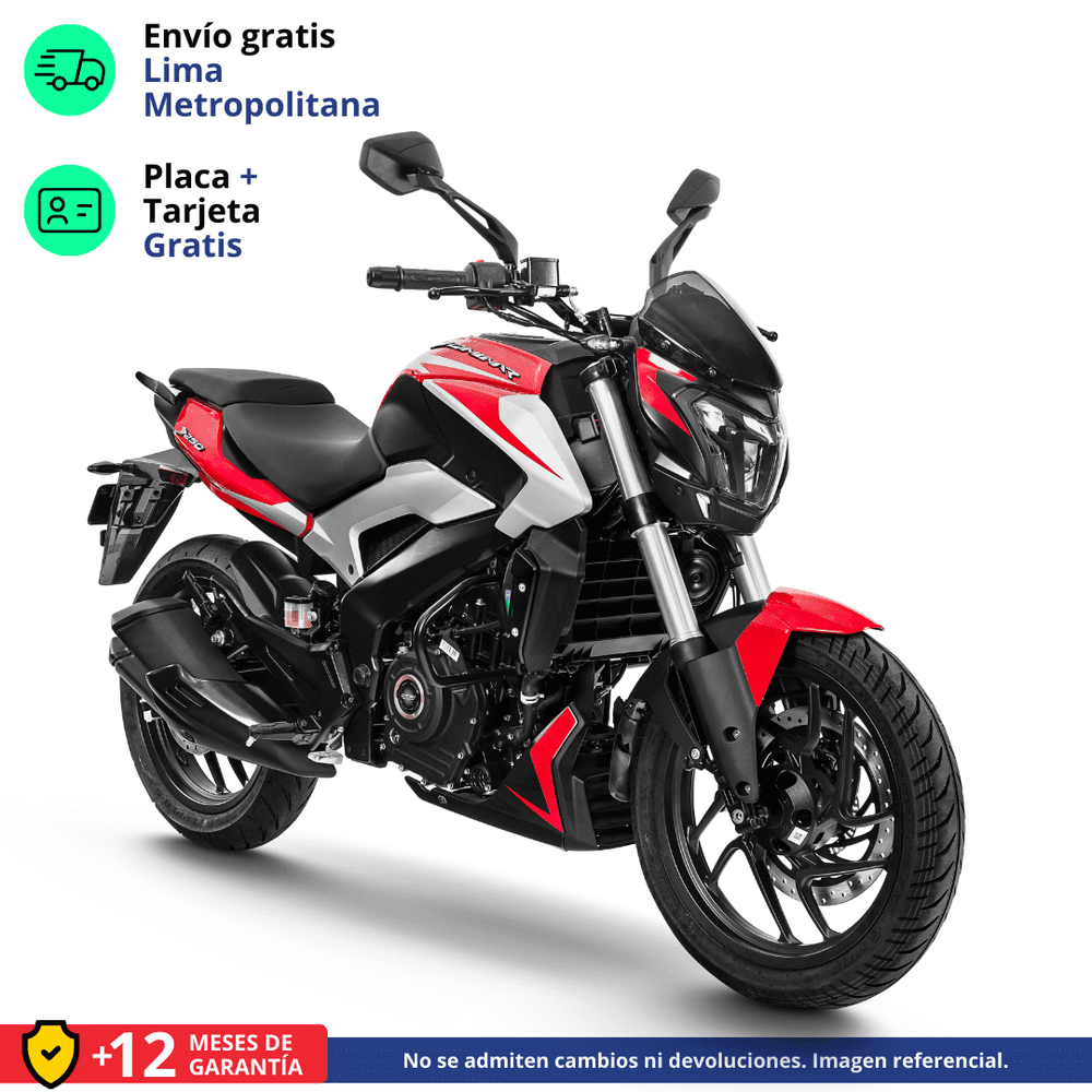 Moto Bajaj Dominar 250 Rojo