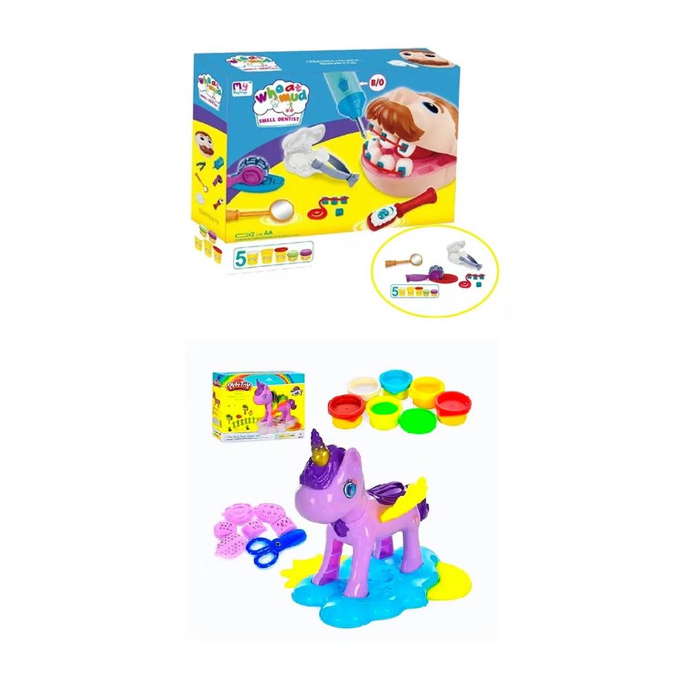 Plastilina Play Doh Dentista Dentista Bromista Toy Planet Juego De