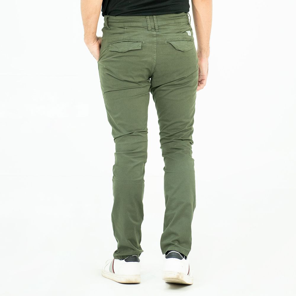 Pantalones de tela hombre pitillos sale