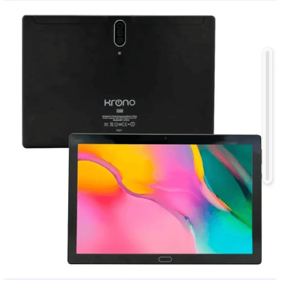 Tablet Krono Net Pantalla Hd 10 Ram 2gb/32 Gb- Android -10 Negro