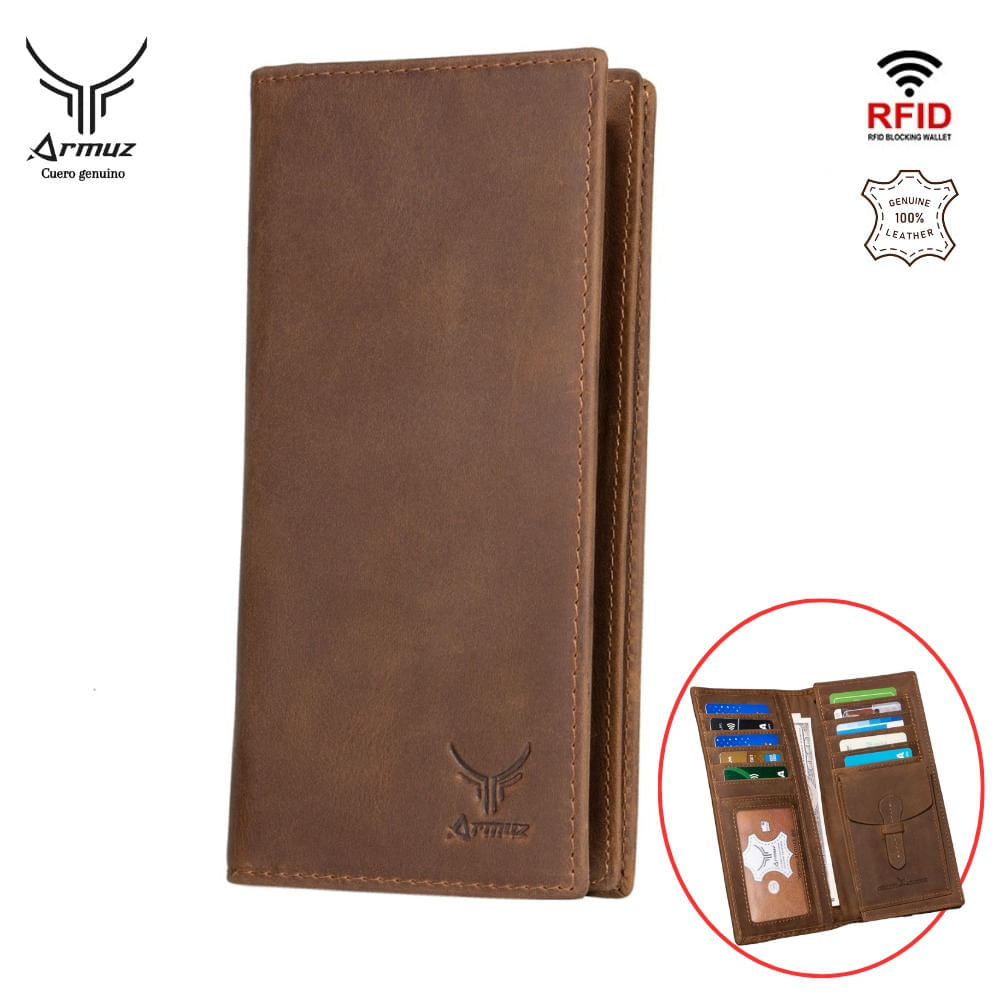 Billetera De Cuero Vacuno Ejecutiva AR01
