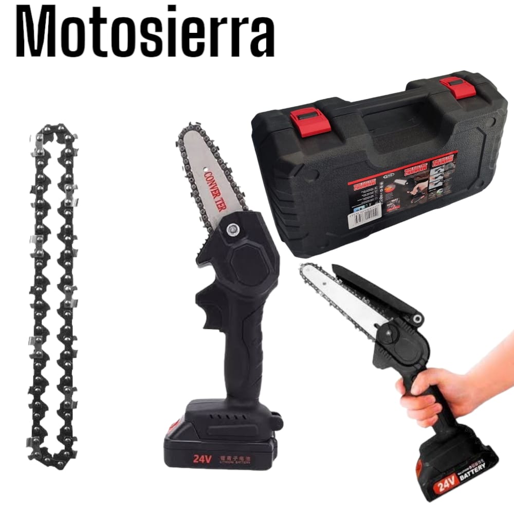 Motosierra Eléctrica Portátil Inalámbrica Mini