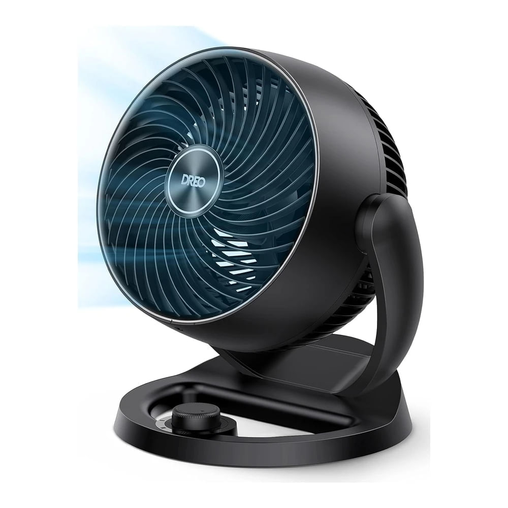 Dreo Ventiladores para El Dormitorio Del Hogar Ventilador Circulador 9"" 3 Velocidades