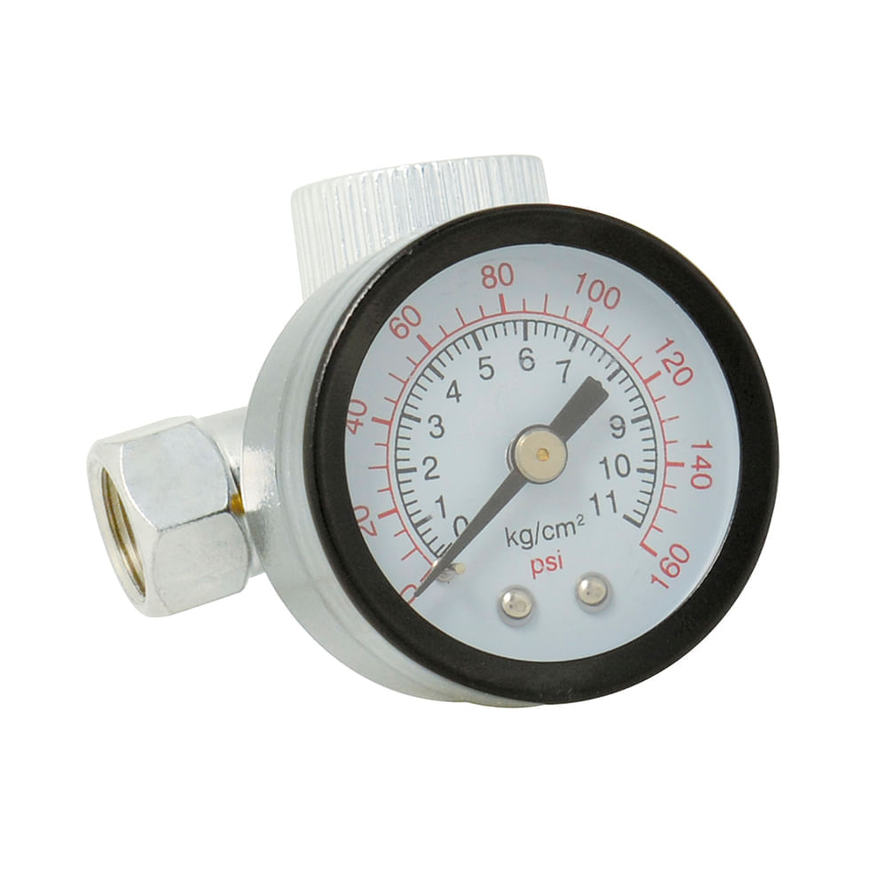 Regulador de Aire con Manómetro Surtek 1/4 NPT, 160 PSI - Surt108101