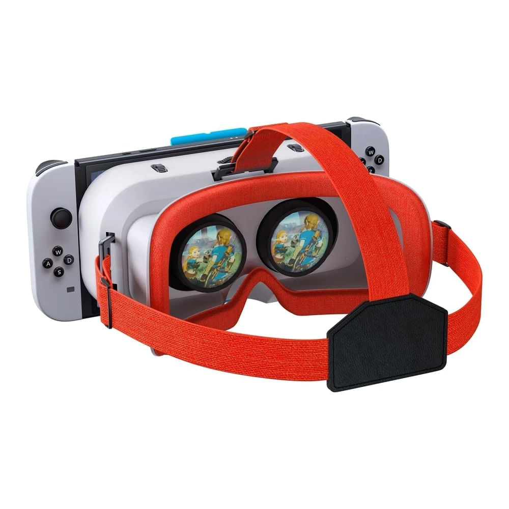 Devaso VR Headset para Nintendo Switch & Switch Oled Model - Lentes 3D Realidad Virtual