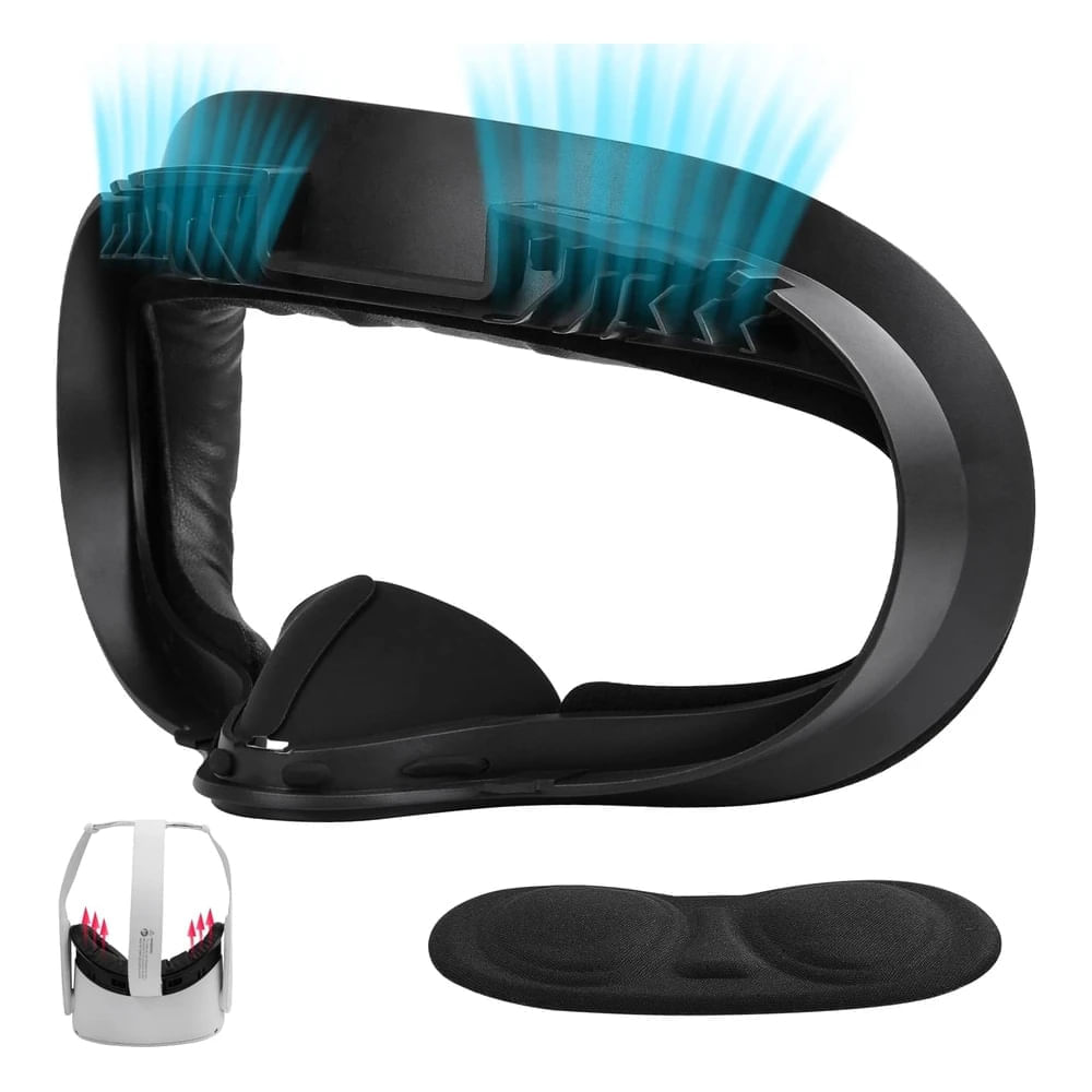 Meta Quest 2 VR - Marco de Interfaz Facial Extraíble