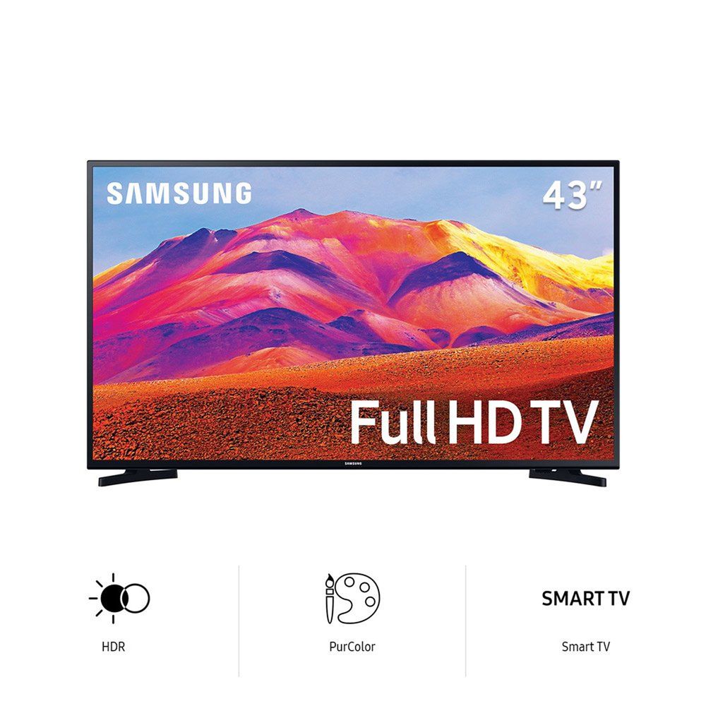 Televisor Samsung 43"" LED Smart TV Full HD UN43T5202AGXPE