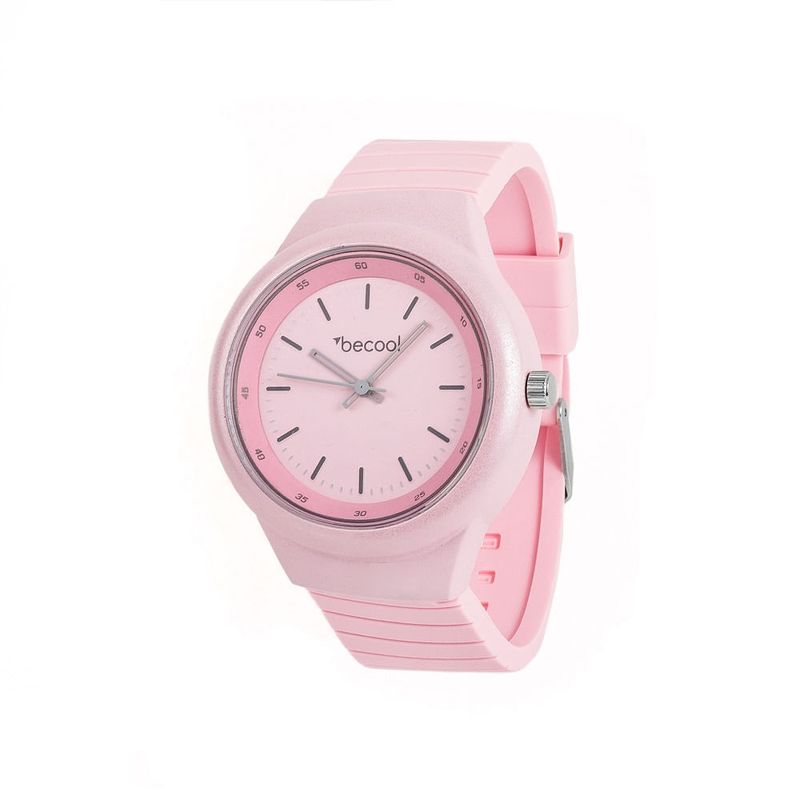 Reloj-Becool-2C011-Analogico-Color-Rosado