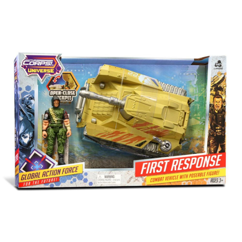 Carro De Juguete Lanard The Corps Universe First Response Ta