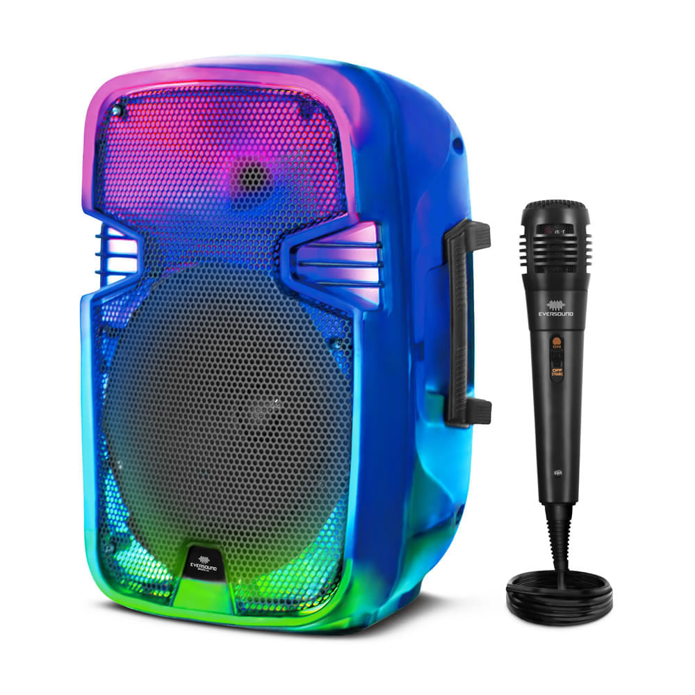 Parlante Bluetooth Eversound Bristol FX 8- EV 1001 RGB