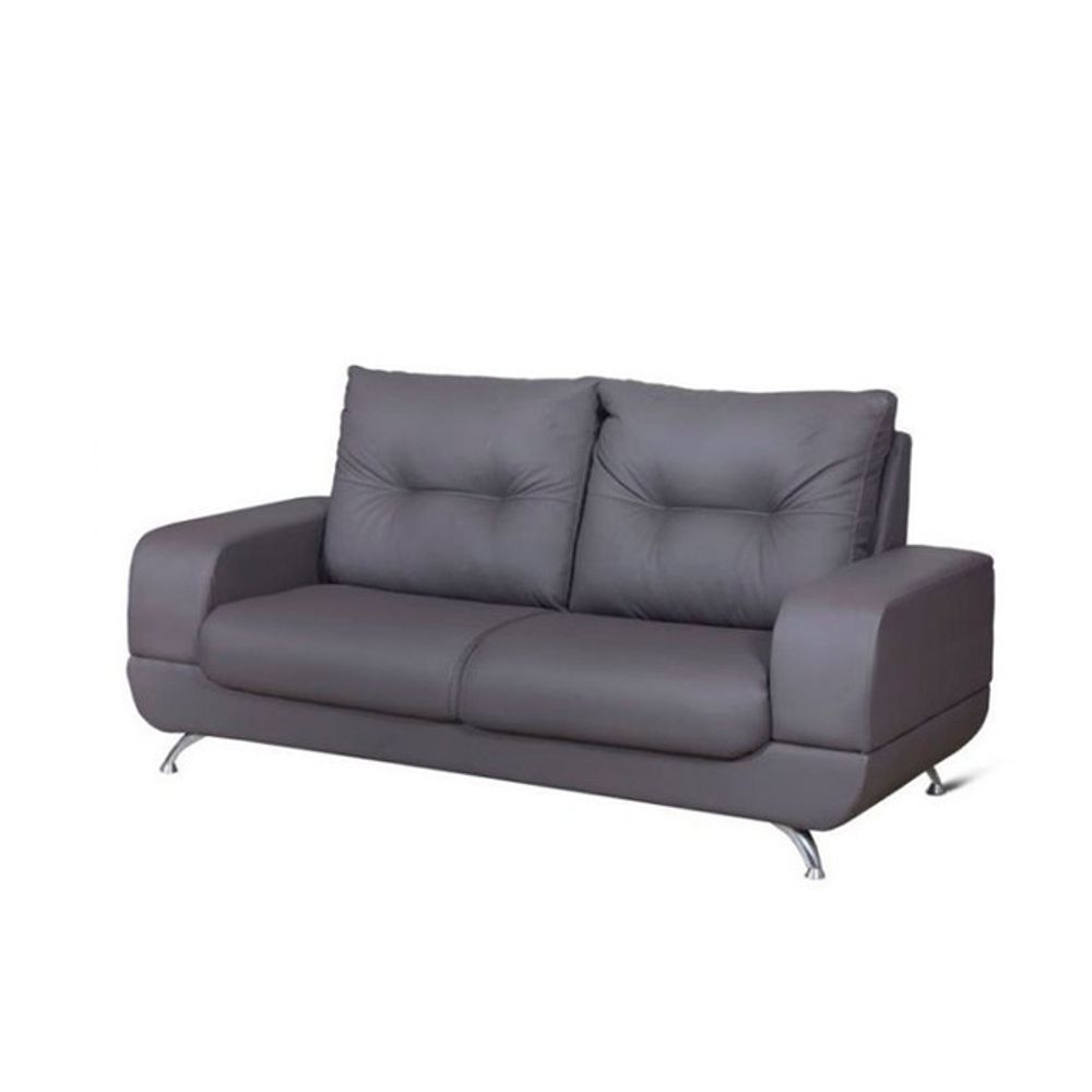 Sofa 2 Cuerpos Benedetto Gris | Oechsle - Oechsle