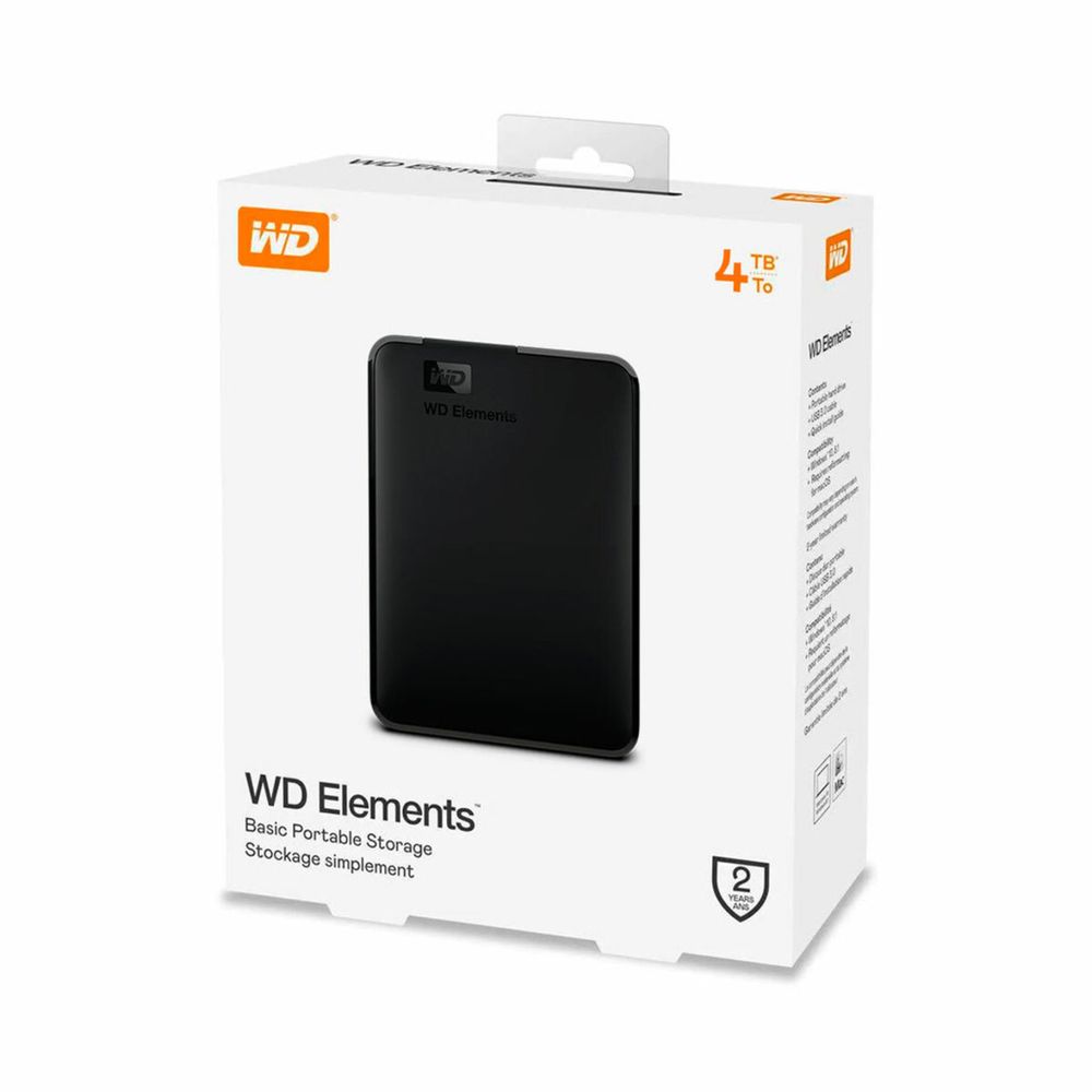 Disco Duro Externo 4 TB Western Digital Elements