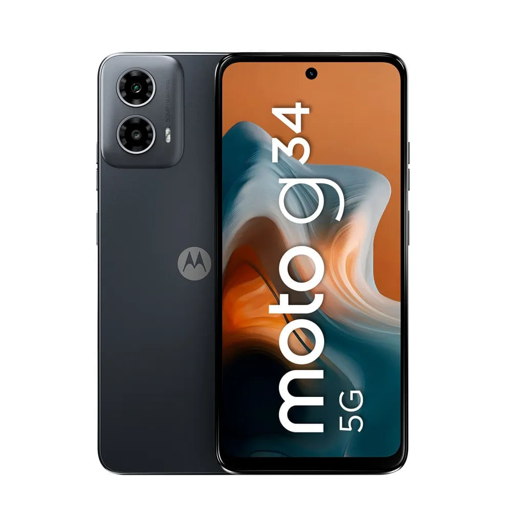 Motorola G34 5G 256GB 8GB Negro