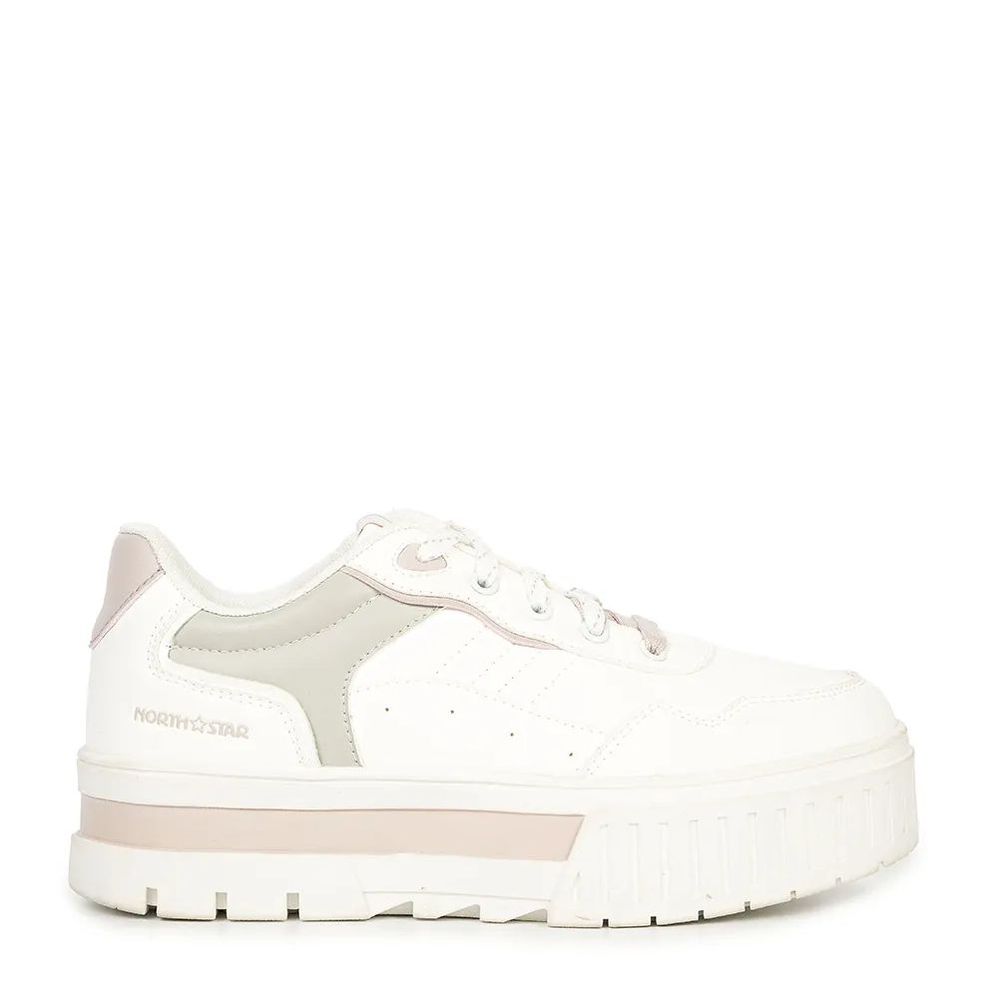 British Knights Tenis Para Mujer, Arena Melocotón Blanco Gris, 7