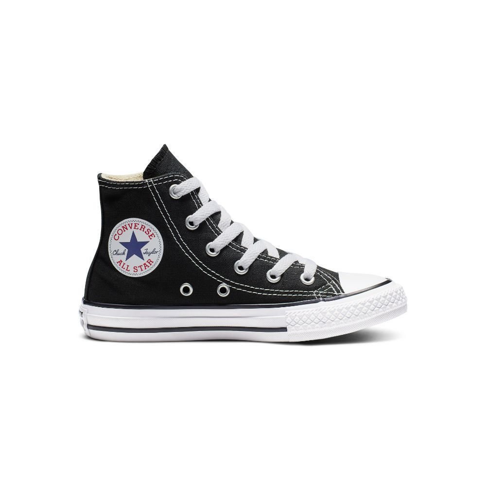 Zapatillas Nino Chuck Taylor All Star Altas Negro Oechsle Oechsle