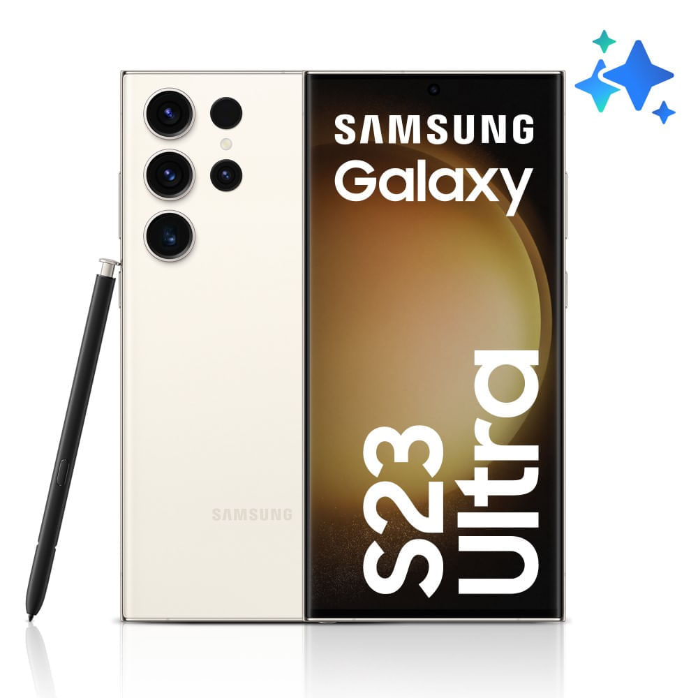Celular Samsung Galaxy S23 Ultra 6.8"" 12GB RAM 512GB Cream