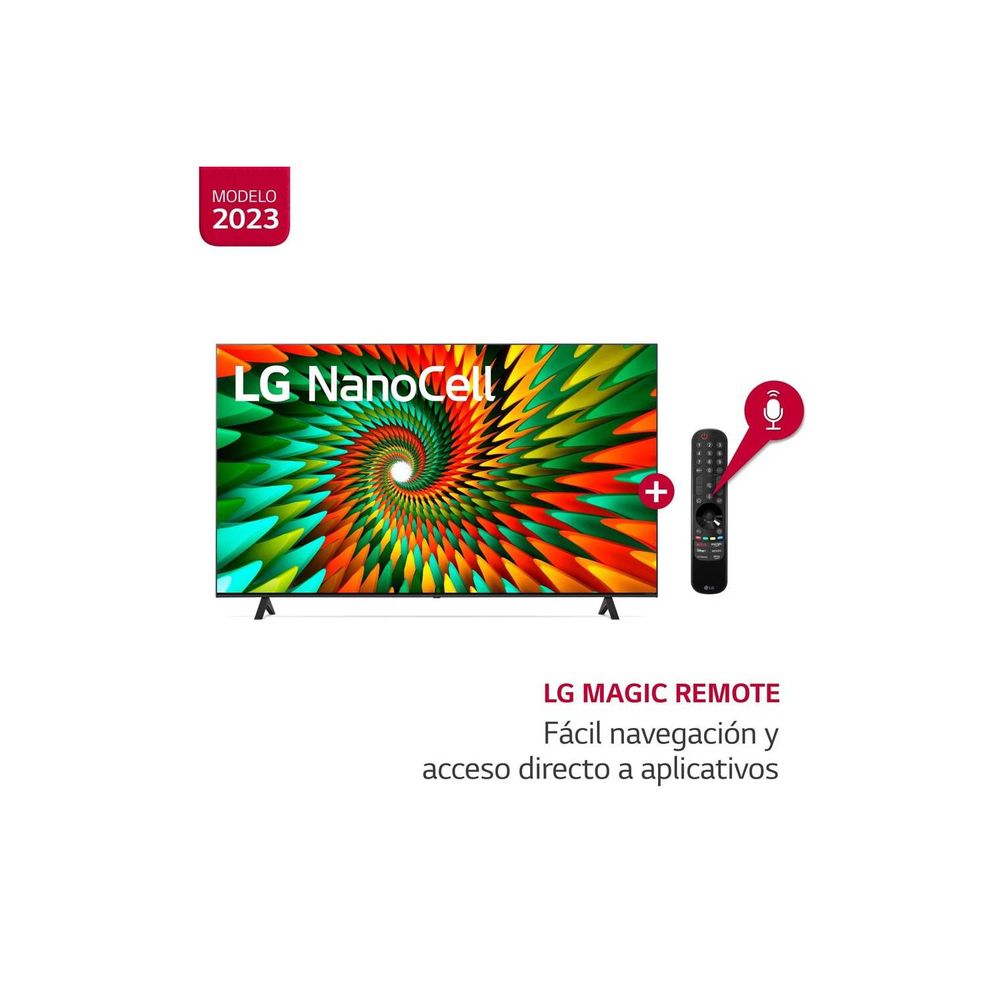 Televisor LG 50"" NanoCell UHD 4K Smart  50NANO77SRA