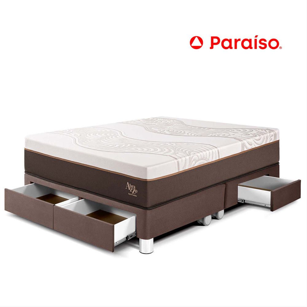 Cama con Cajones Royal Abrazzo King Chocolate
