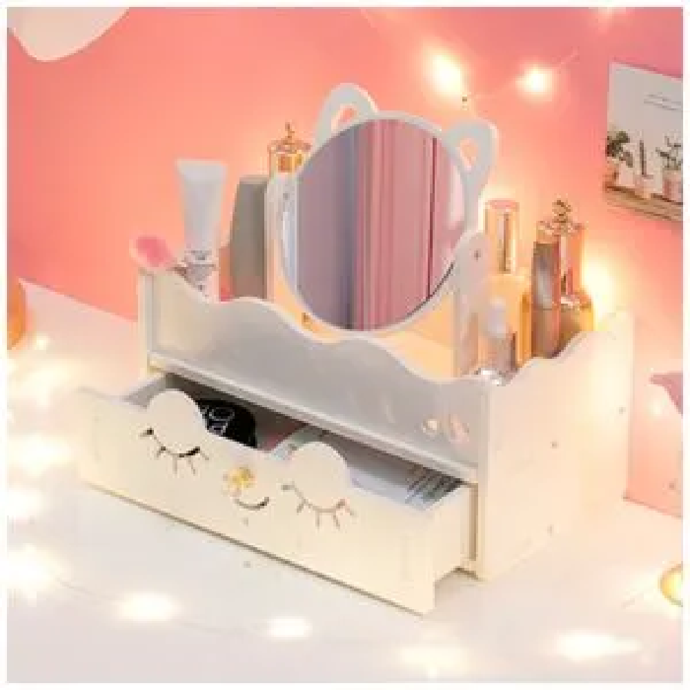 Organizador de Maquillaje Cosméticos Joyas con Espejo 029 A-G