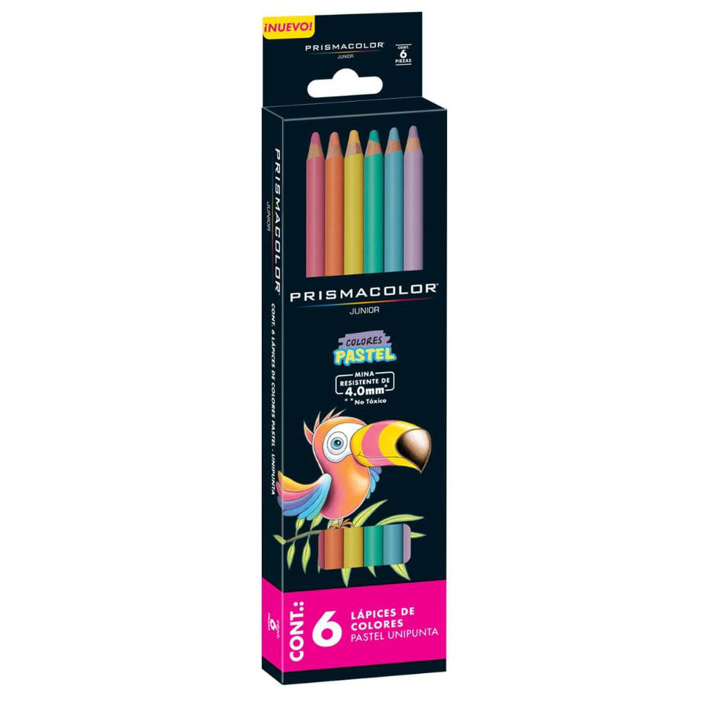 Colores Pastel Prismacolor Junior X6