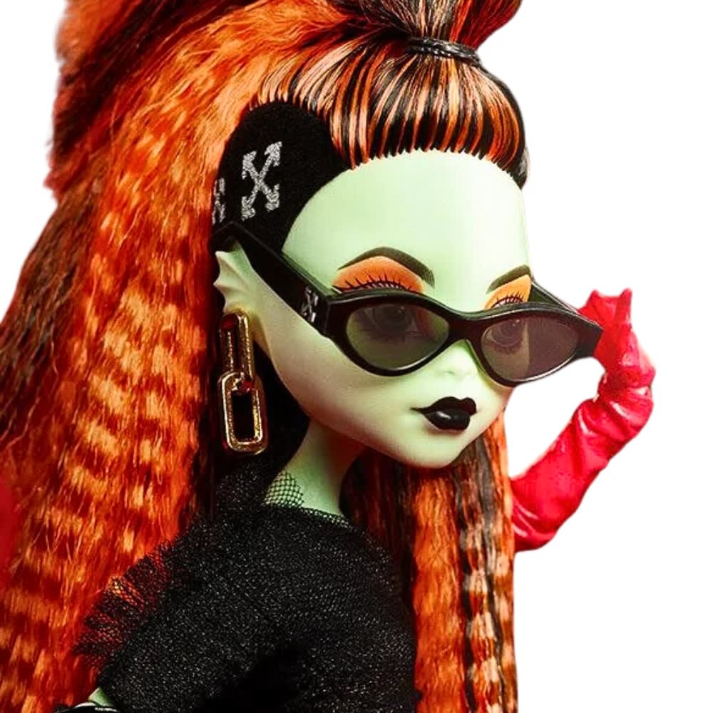 その他 off-white monsterhigh electra melodydoll Mattel Off-White c/o Monster High Electra Melody Doll - US