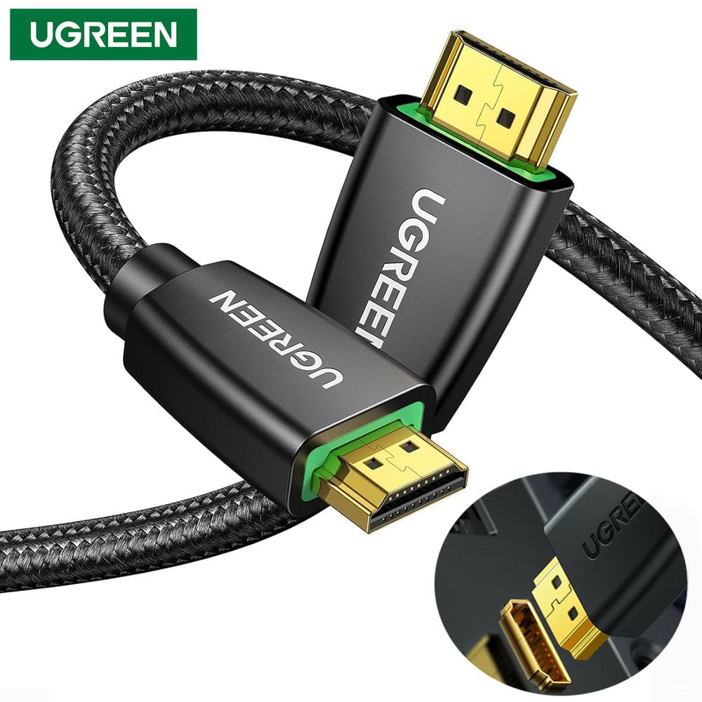 Cable HDMI 2.0 4k 60hz UGREEN Nylon Trenzado 2 Metros 3D Ultra HD