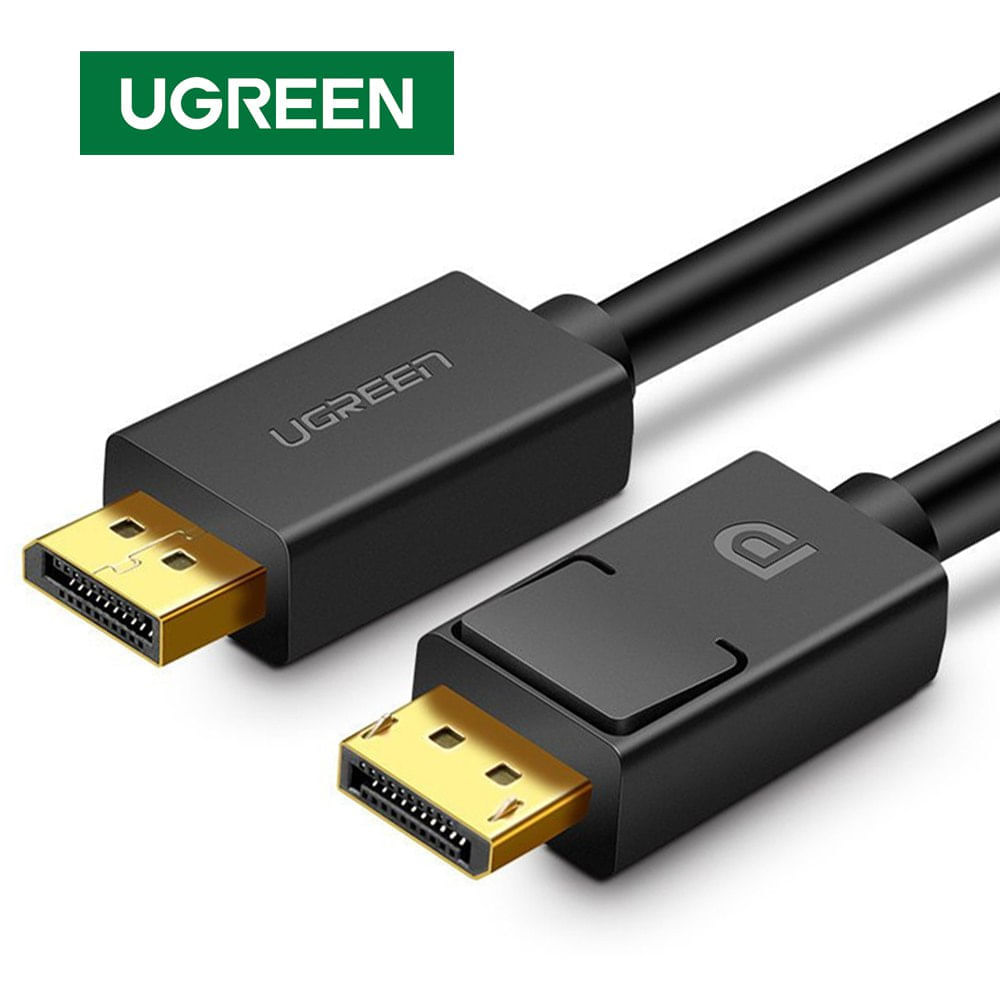 Cable Displayport Dp 1.2 4K UGREEN 144 Hz 21.6 Gbps 5 Metros 3D