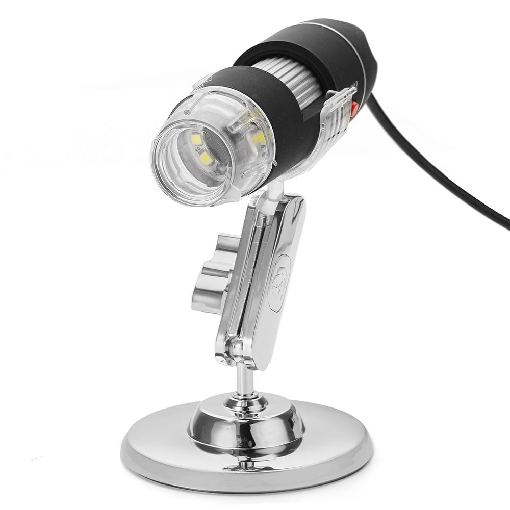 Microscopio Digital Usb 1600x 8 Led Pc Camara 2mp