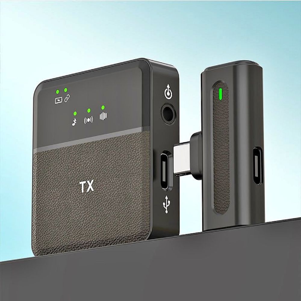 Micrófono Inalambrico Solapa Lightning Sx8 portátil Recargable IPhone