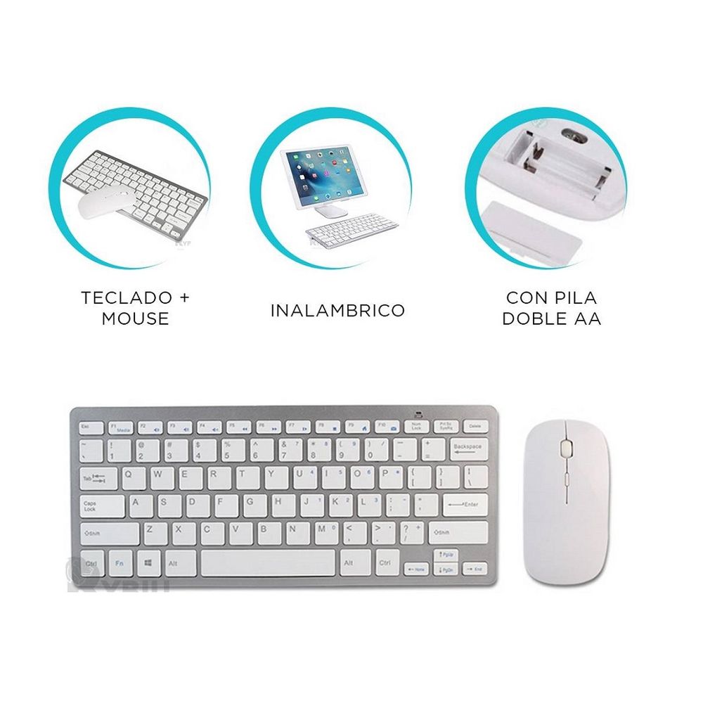 Oechsle Teclado Y Mouse Inalambrico Seisa Teclado Y Mouse